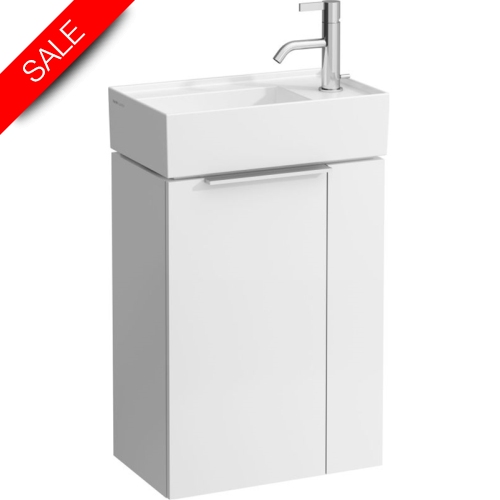 Laufen - Kartell Small Washbasin, Asymmetric Right 460 x 280mm
