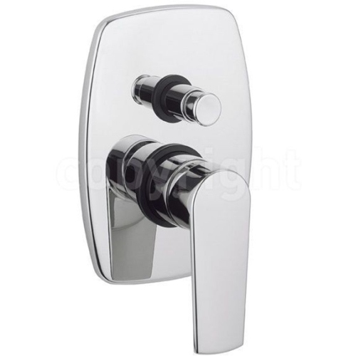 Crosswater - Solo Manual Shower Valve With Diverter, Recessed