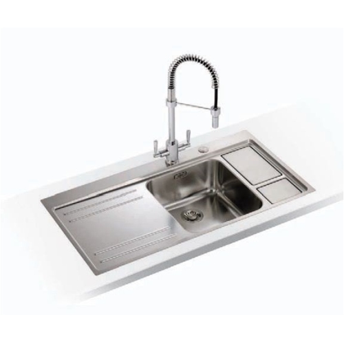 Franke - Largo Workcentre 1.0 Bowl Sink & LH Drainer Designer Pack
