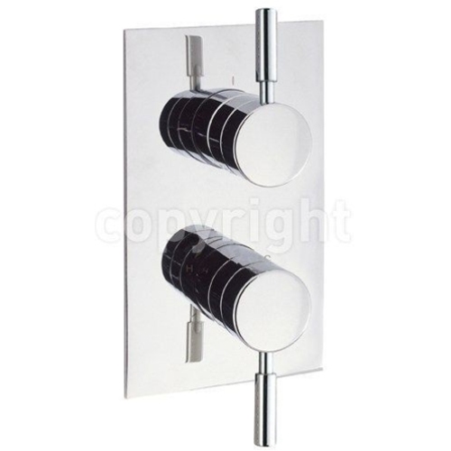 Crosswater - Design Thermostatic Shower Valve With 2 Way Diverter