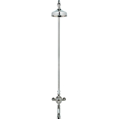 Crosswater - Belgravia Thermostatic Bath Shower Mixer With Fixed Head