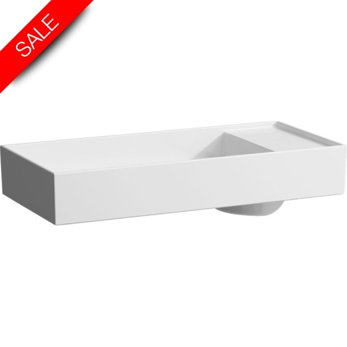 Laufen - Kartell Washbasin Bowl With Tapbank 750 x 350mm 1TH