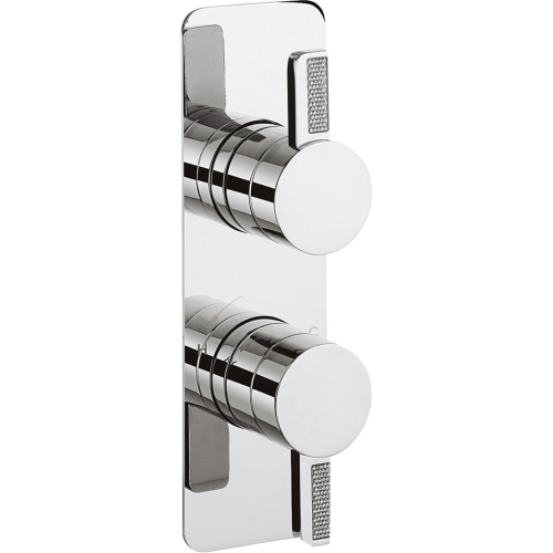 Crosswater - Glitter Two Outlet Thermostatic Shower Valve With Diverter