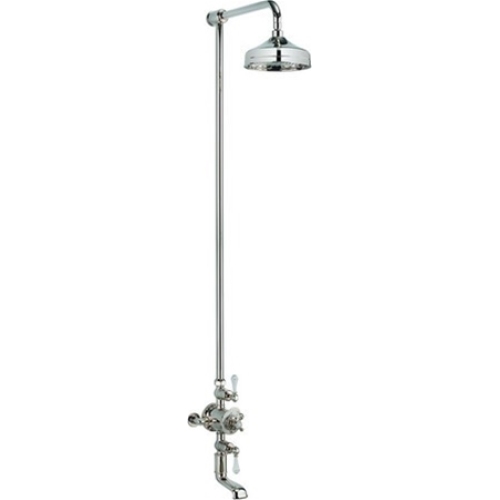 Crosswater - Belgravia Thermostatic Bath Shower Mixer With Fixed Head