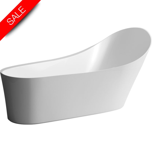 Laufen - Palomba Solid Surface Bathtub 1835 x 960/750 x 540/900mm