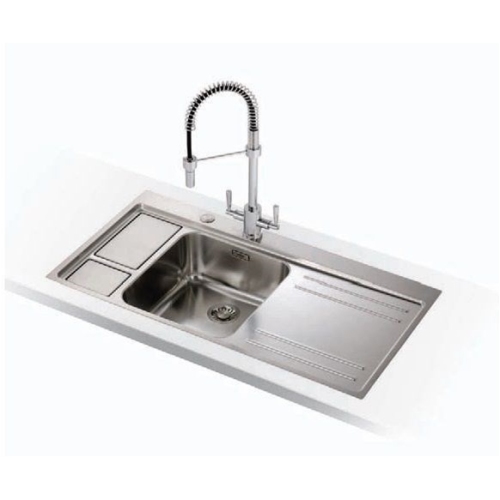 Franke - Largo Workcentre 1.0 Bowl Sink & RH Drainer Designer Pack