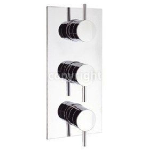 Crosswater - Kai Lever Thermostatic Shower Valve With 3 Way Diverter