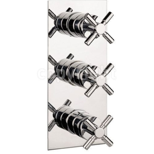 Crosswater - Totti Thermostatic Shower Valve With 3 Way Diverter