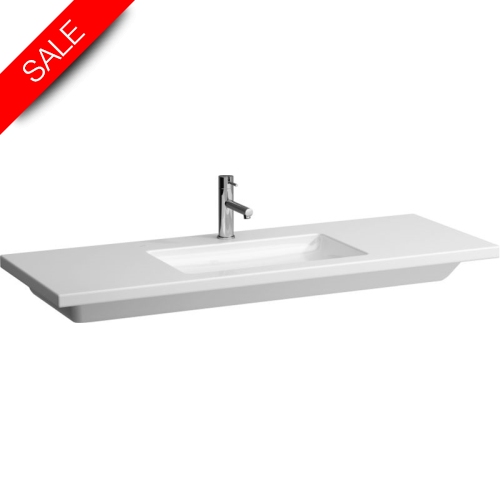 Laufen - Living Square Countertop Washbasin 1300 x 480mm 1TH