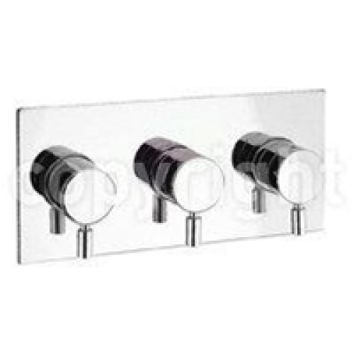 Crosswater - Design Thermostatic Shower Valve With 3 Way Diverter
