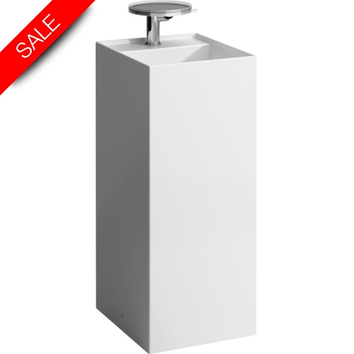 Laufen - Kartell Freestanding Washbasin 375 x 435 x 900mm 1TH