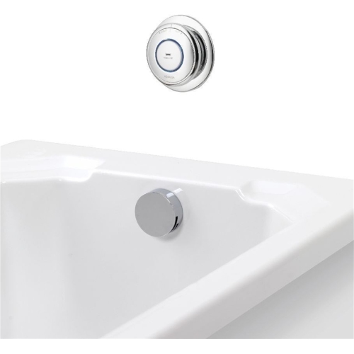 Aqualisa - Quartz Digital Bath With Overflow Filler - HP/Combi