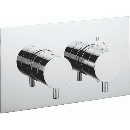 Crosswater - Kai Lever Thermo Shower Valve 2 Control (Landscape)