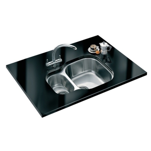 Franke - Compact 1.5 Bowl Undermount Sink & Chrome Athena Tap